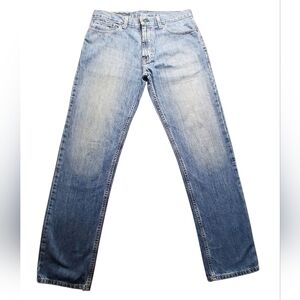 Jean TOMMY HILFIGER Homme 31x32 Custom Straight Coupe Droite Bleu Denim Classic